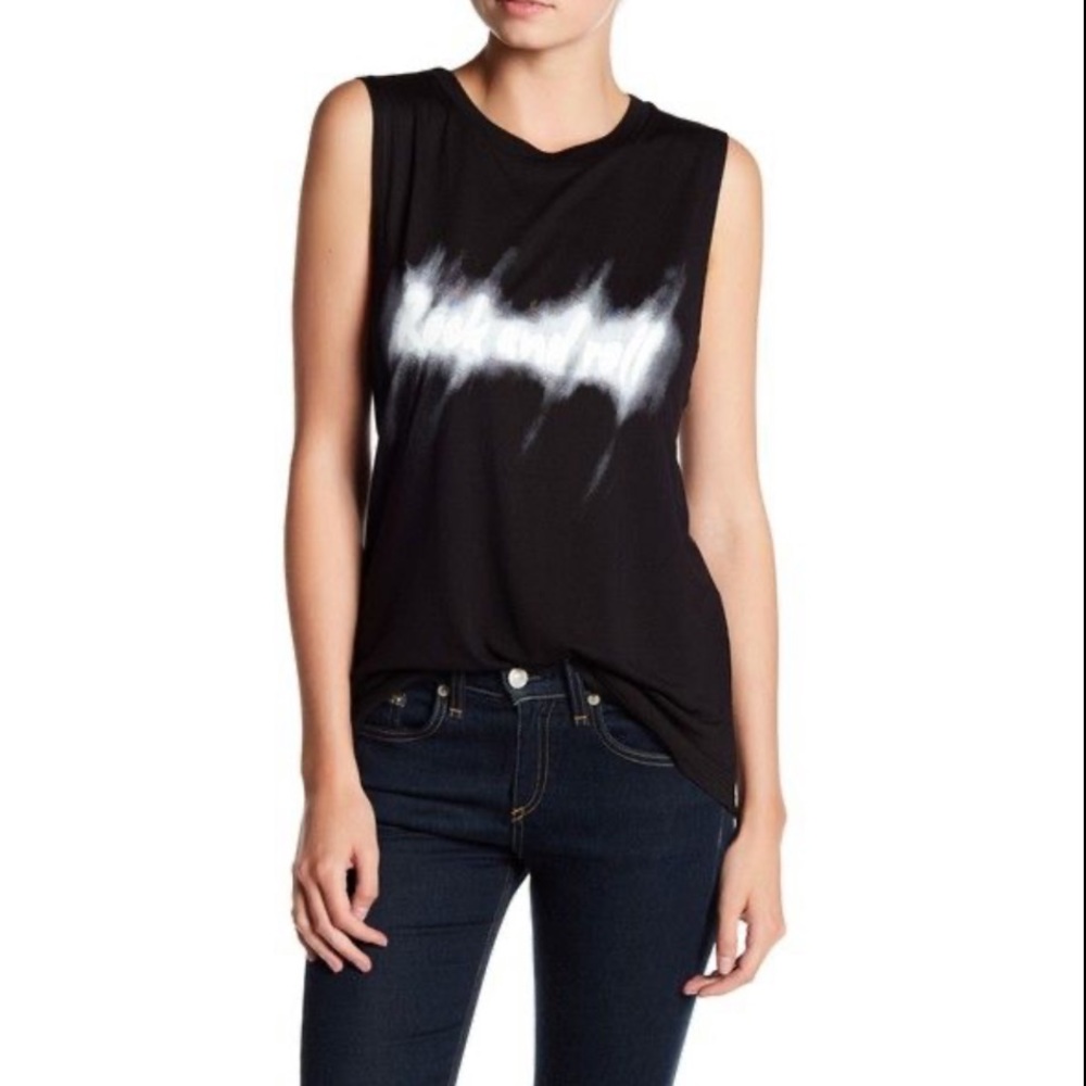Haute Hippie Rock and Roll Muscle Shirt